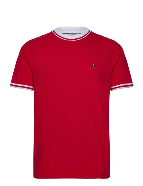 Original Penguin Org Piq Tee Ribbed T Original Penguin Red