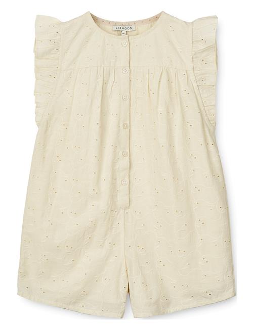 Liewood Holmfrid Anglaise Jumpsuit Liewood Cream