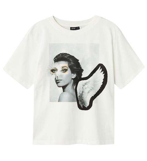 LMTD LMTD T-shirt - NlfNora - White Alyssum