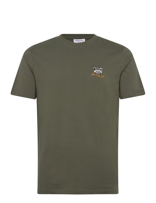 Lindbergh Embroidery Tee S/S Lindbergh Green