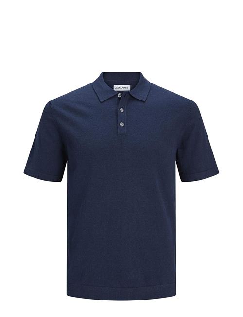 Jack & Jones Jjeemil Knit Polo S/S Sn Jack & J S Navy