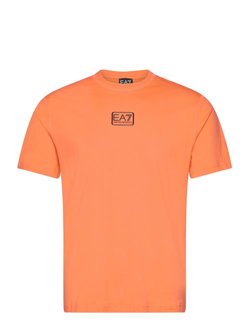 Se EA7 T-Shirt EA7 Orange ved Booztlet