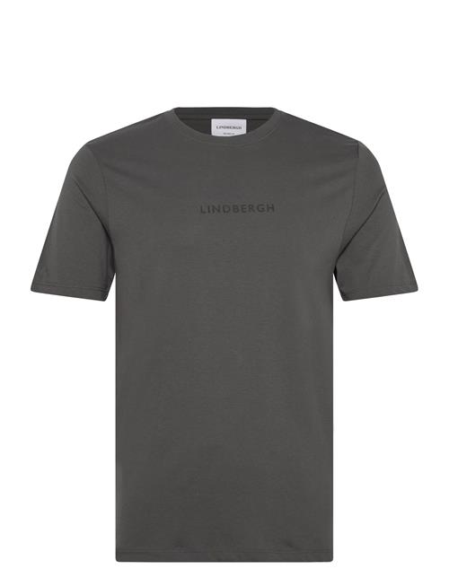 Se Lindbergh Lindbergh Print Tee S/S Lindbergh Grey ved Booztlet