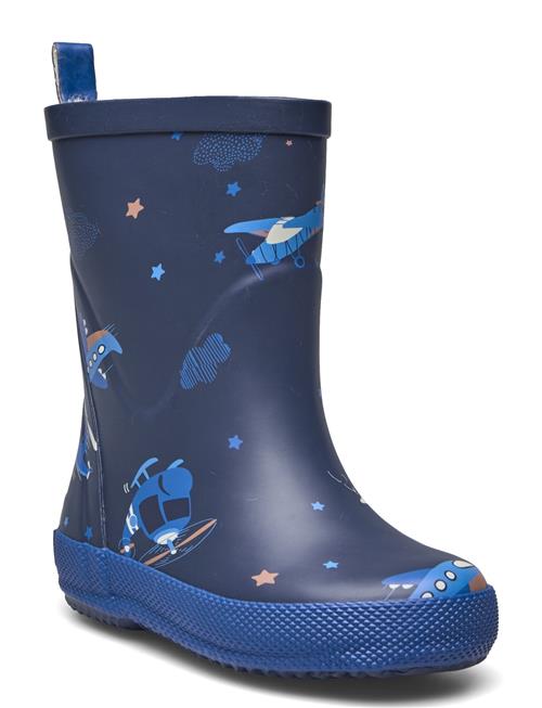 Se CeLaVi Wellies Aop W. Lining CeLaVi Blue ved Booztlet