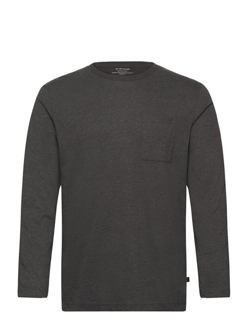 Se Tom Tailor Basic Longsleeve Tom Tailor Grey ved Booztlet