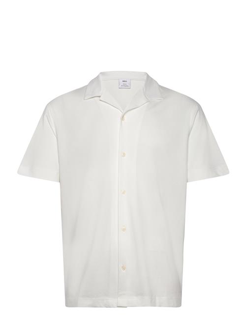 Mango Bowling Collar Cotton Shirt Mango White