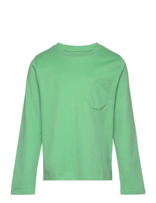 Se Tom Tailor Pocket Longsleeve Tom Tailor Green ved Booztlet