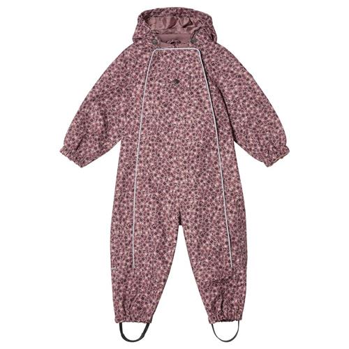 Se Kuling Milano Blomstret Skaloverall Lilac Flower | Lilla | 98 cm ved Babyshop