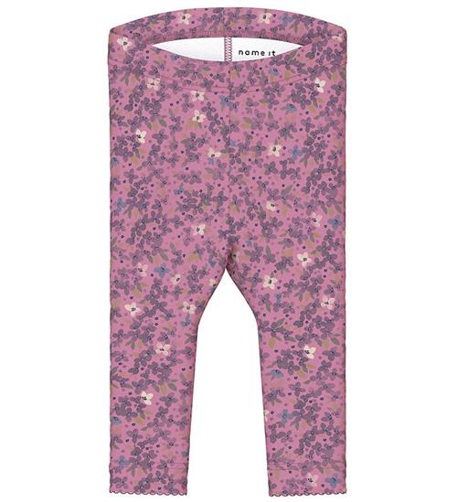 Name It Leggings - NbfNinne - Mauve Orchid