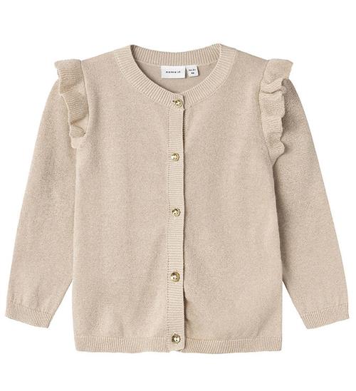 Se Name It Cardigan - Strik - Noos - NmfAbinne - Peyote/Tone In Ton ved KidsWorld