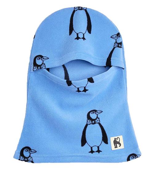 Se Mini Rodini Elefanthue - 1-lags - Penguin Fleece - BlÃ¥ ved KidsWorld