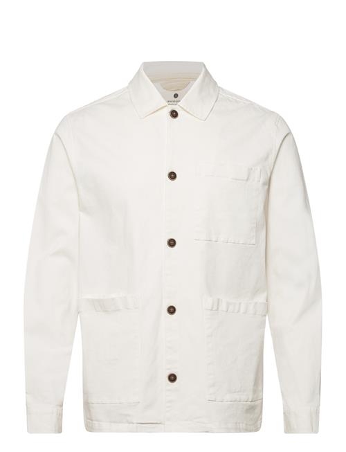 Anerkjendt Akoscar Cotton Overshirt Anerkjendt White