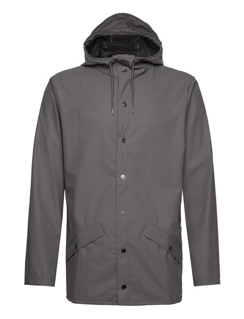 Se Rains Jacket W3 Rains Grey ved Booztlet