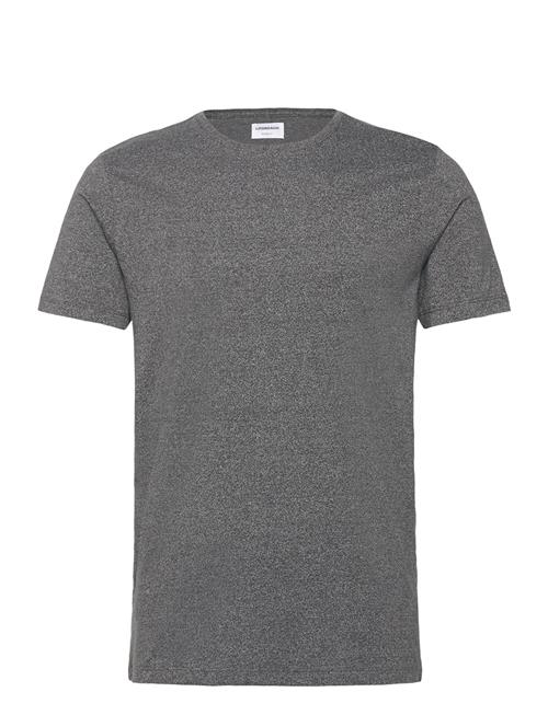 Se Lindbergh Mouliné O-Neck Tee S/S Lindbergh Grey ved Booztlet