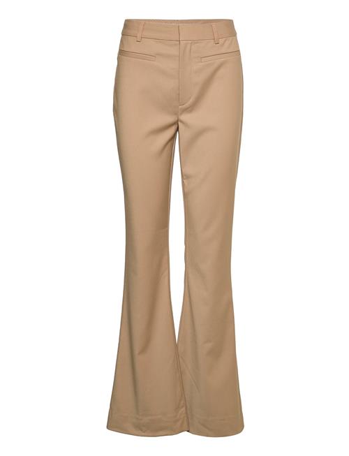 Gestuz Paulagz Mw Flarred Pants Gestuz Beige