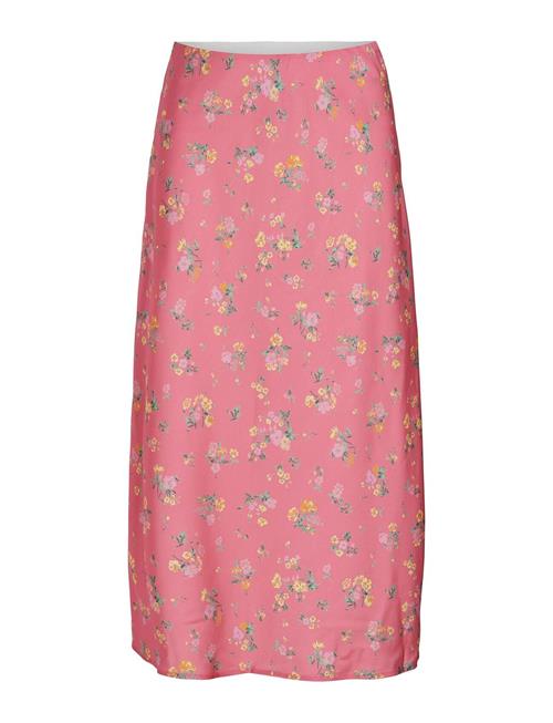 Vila Vilouis Midi Skirt Vila Pink