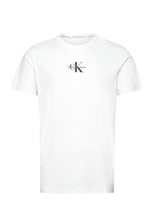 Calvin Klein Jeans Monologo Regular Tee Calvin Klein Jeans White