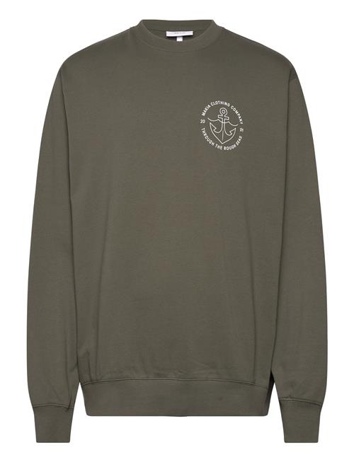 Se Makia Hook Light Sweatshirt Makia Green ved Booztlet