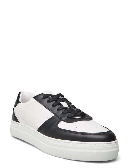 Se Selected Homme Slhharald Leather Sneaker Selected Homme White ved Booztlet