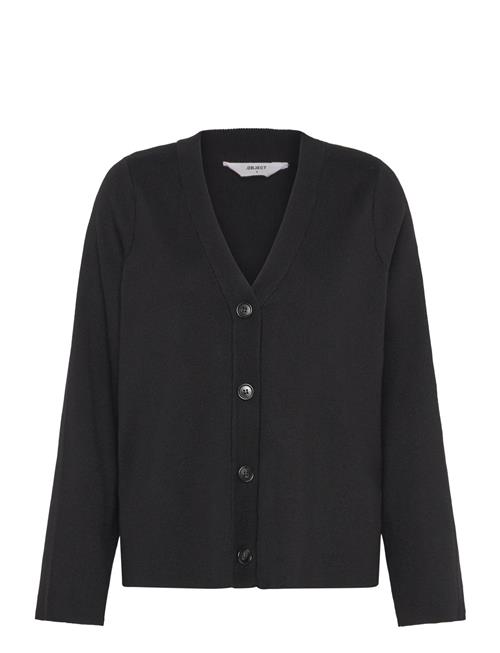 Se Object Objester L/S Cardigan Noos Object Black ved Booztlet