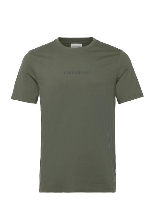 Se Lindbergh Lindbergh Print Tee S/S Lindbergh Green ved Booztlet