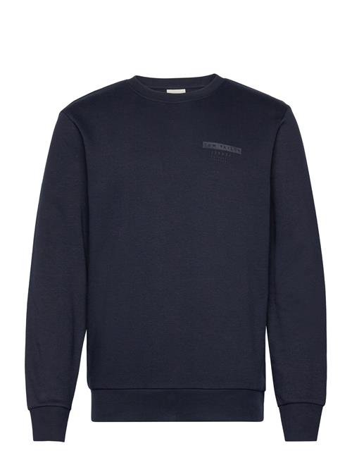 Basic Crewneck Sweater Tom Tailor Navy