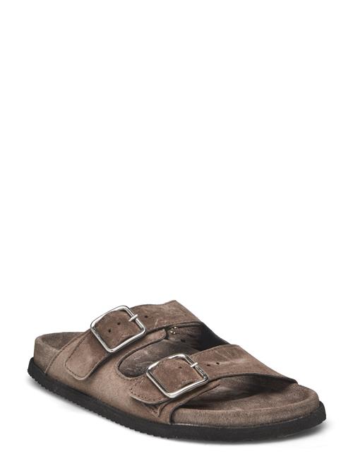 Blake Sandal - Earth Suede Garment Project Brown