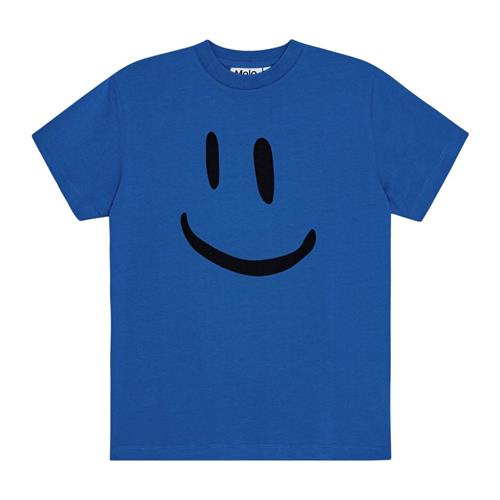 Se Molo GOTS Roxo T-shirt Lapis Blue | Blå | 98 cm ved Babyshop