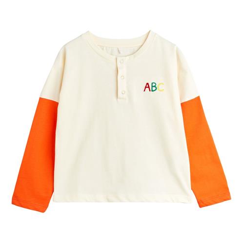 Mini Rodini GOTS ABC Bedstefar Tee Naturhvid |  | 92/98 cm