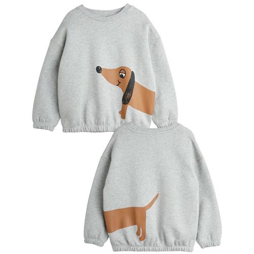 Mini Rodini GOTS Dog Sweatshirt Gråmeleret | Grå | 92/98 cm