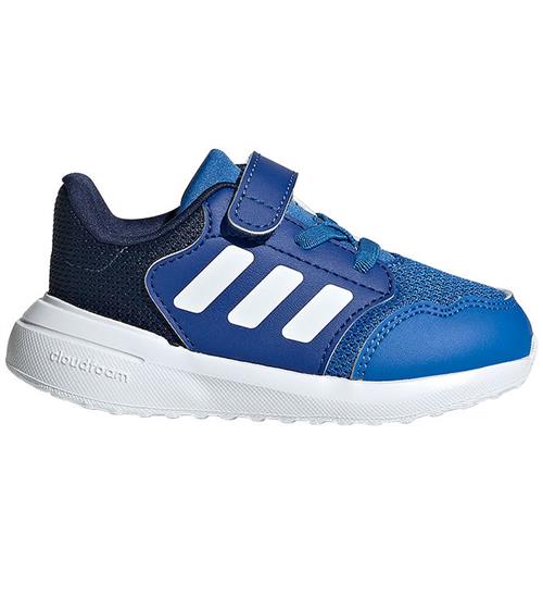 Se adidas Performance Sko - Tensaur Run 3.0 EL - BlÃ¥/Hvid ved KidsWorld