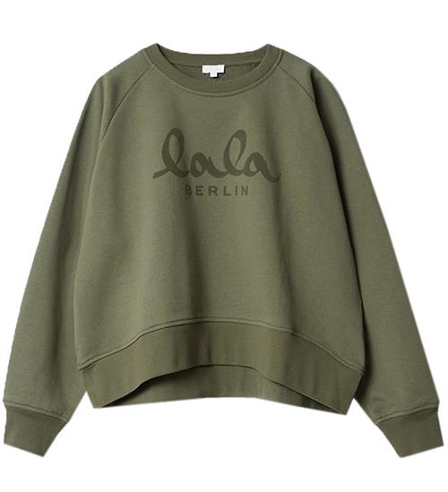 Se Lala Berlin Lala Berlin Sweatshirt - Ijora - Olive ved KidsWorld