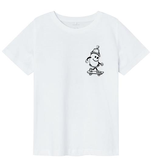 Se Name It Name It T-Shirt - NkmNhamsa - Bright White ved KidsWorld