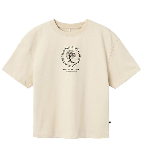 Se Name It T-Shirt - NkmNakabbo - Summer Sand ved KidsWorld