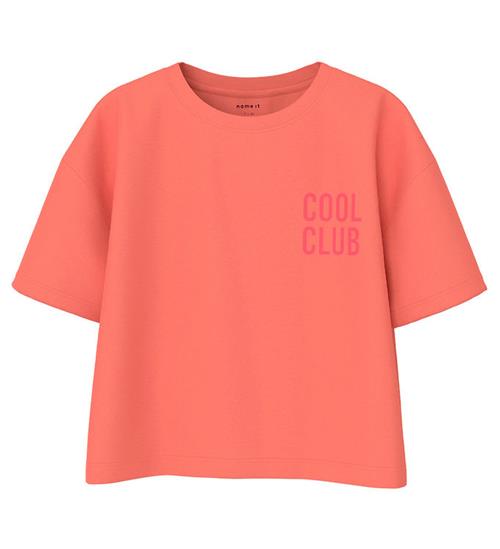 Name It Name It T-shirt - NkfNosa - Fusion Coral