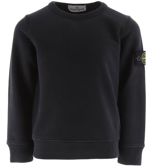 Se Stone Island Stone Island Sweatshirt - Sort ved KidsWorld