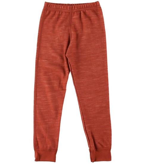 Se Joha Joha Leggings - Uld/Bambus - RÃ¸d ved KidsWorld