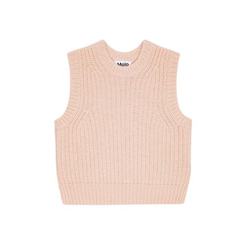 Molo Gilberte Strikket Vest Petal Blush | Lyserød | 146/152 cm