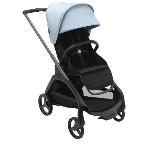 Bugaboo Dragonfly Complete Klapvogn Graphite/Midnight Black/ Skyline Blue | Blå | 0-3