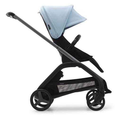 Bugaboo Dragonfly Complete Klapvogn Graphite/Midnight Black/ Skyline Blue One Size      Unisex