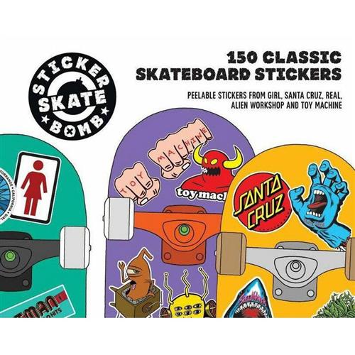 Se New Mags Skateboard Sticker Book Hvid ved Quint