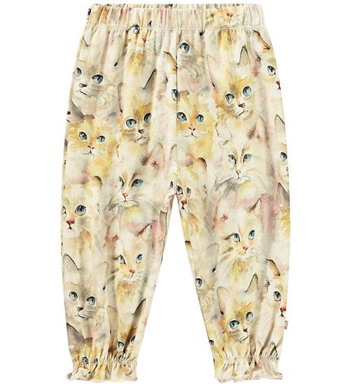 Se Molo Molo Bukser - Selena - Aquarelle Cats ved KidsWorld