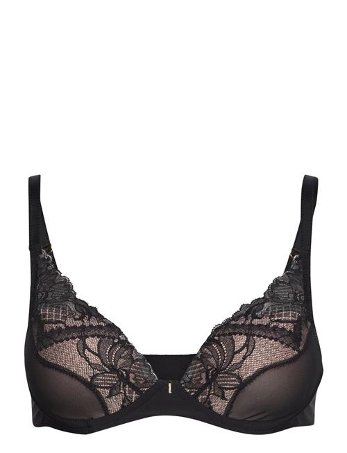 Se CHANTELLE Orangerie Dream Plunge T-Shirt Bra CHANTELLE Black ved Booztlet