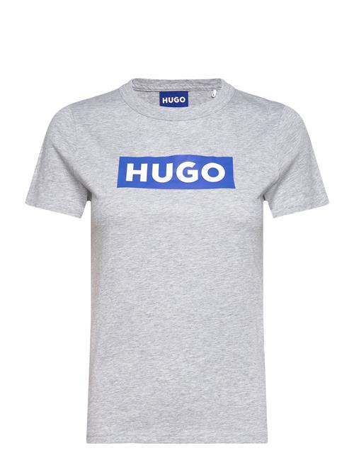 Se HUGO BLUE Classic Tee_B HUGO BLUE Grey ved Booztlet