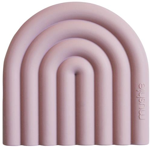 Mushie Regnbueformet Bidering Mauve | Beige | 0-3