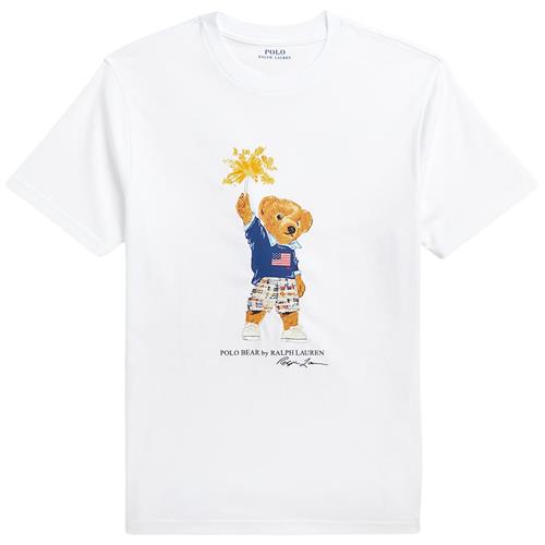 Ralph Lauren Logo T-shirt Hvid | Hvid | 94-100 cm