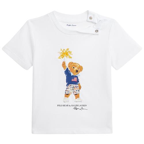 Ralph Lauren Logo Baby T-shirt Hvid | Hvid | 18 months