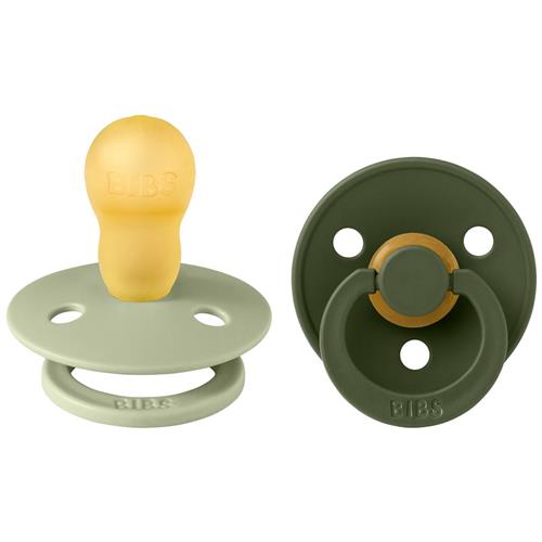 Se BIBS S3 Runde Sutter Sage/Hunter Green | Grønn | 0-3 ved Babyshop