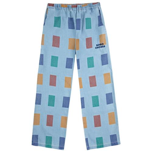 Bobo Choses Color Game Baggy Mønstrete Bukser Lyseblå | Blå | 2-3 years