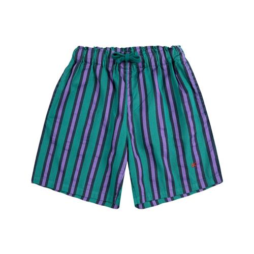 Bobo Choses Stribede Bermudashorts Mørkegrøn | Grønn | 8-9 years